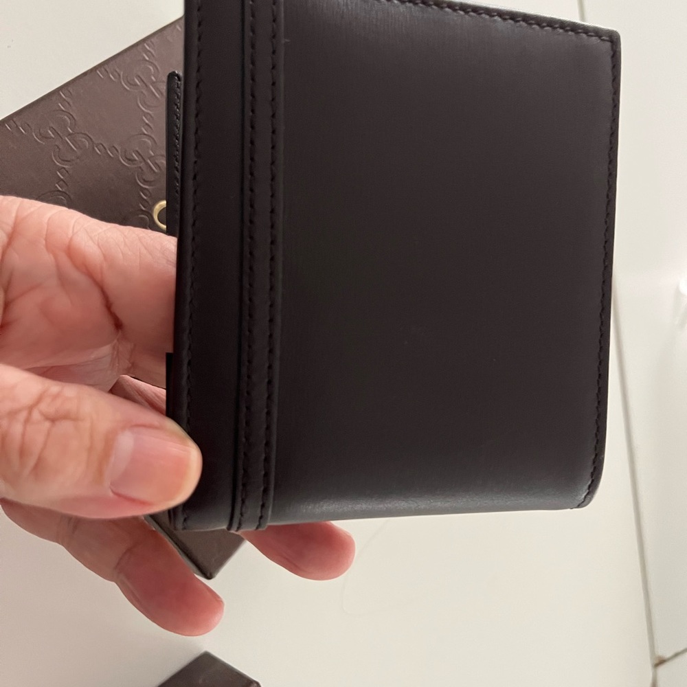 Gucci mens/women wallet NEW in box brown - Picture 6 of 6